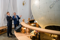 Алексей Миллер и Андрей Головнёв