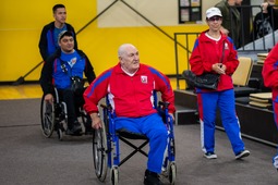 участники XV Спартакиады инвалидов Сахалинской области