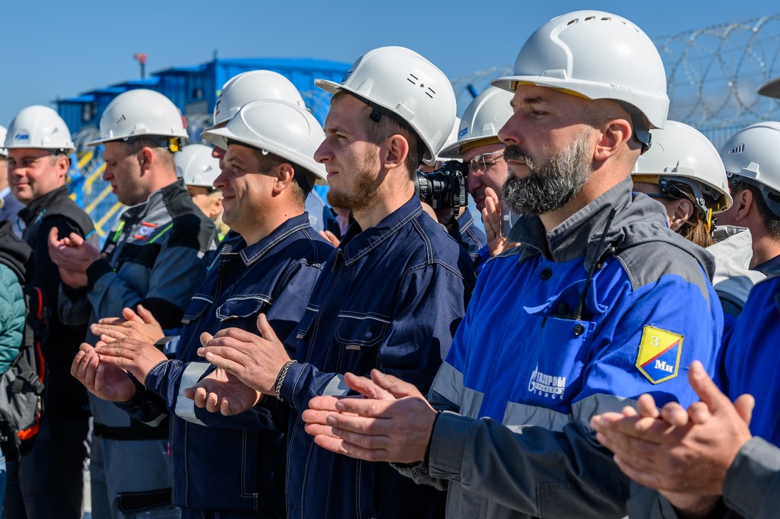 Во время торжественного мероприятия