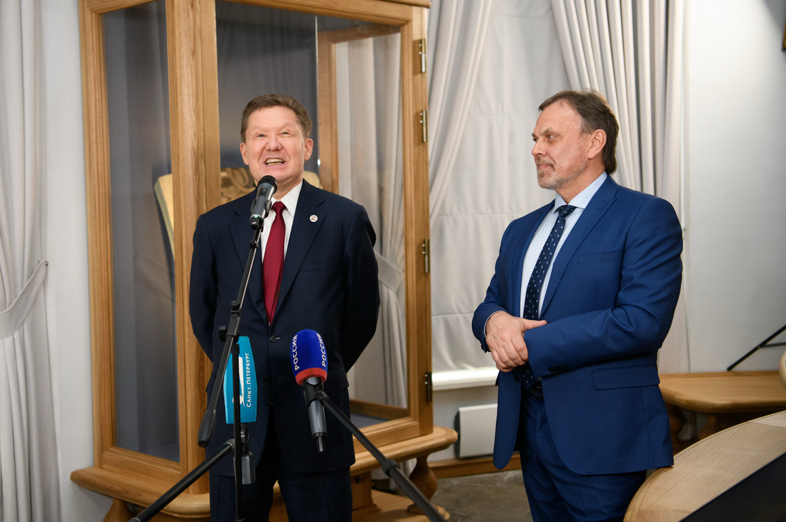 Алексей Миллер и Андрей Головнёв