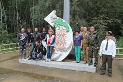 Участники автомотопробега в Смирныховском районе, где шли самые ожесточенные бои по освобождению Сахалина и Курил