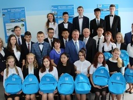 Ученики второго "Газпром-класса" на Дальнем Востоке
